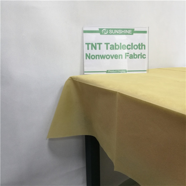 热销无纺布 TNT 无纺布桌布用于 Pp 纺粘