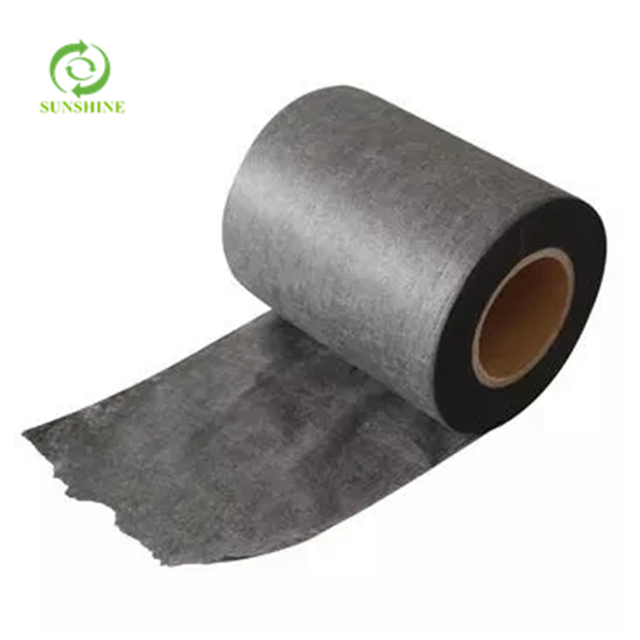 出厂价黑色 BFE/PFE 99 Pp 熔喷布非织造布，用于医疗产品织物